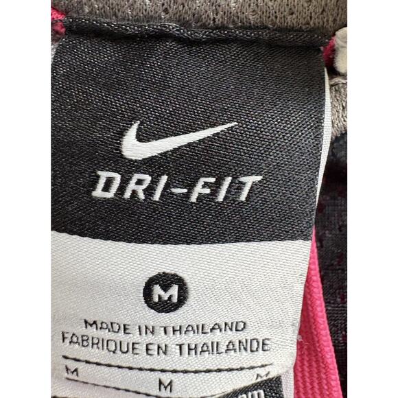 Nike Dri-FIT Women’s Running Shorts M Black Gray Pink 5" Inseam Athletic - Picture 4 of 6